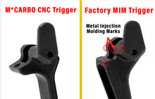 Load image into Gallery viewer, Sig Sauer P365 Short Stroke Flat Trigger Upgrade - CNC Machined SOLID 4140 Steel w/ Max Over-Travel Adjustment
