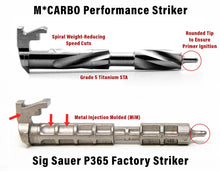 Load image into Gallery viewer, Sig Sauer P365 Titanium Performance Striker
